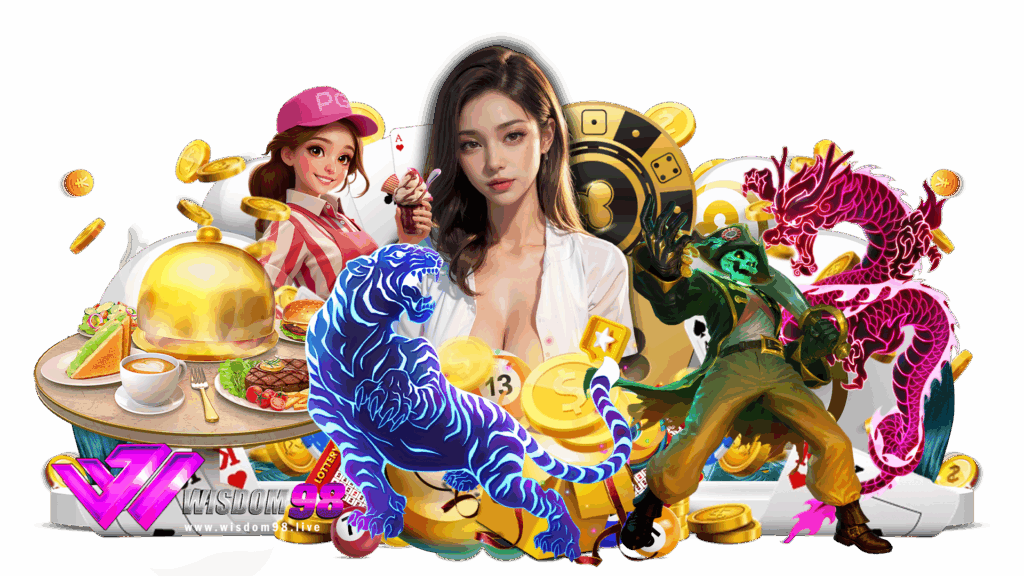 wisdom98 เกมสล็อตโคตรสนุกในการหาเงินรางวัล สะดวกสบาย 100%